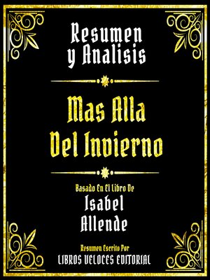 cover image of Resumen Y Analisis--Mas Alla Del Invierno